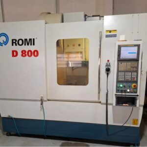 Centro de Usinagem CNC Romi D800 – Configuração TOP – Impecável