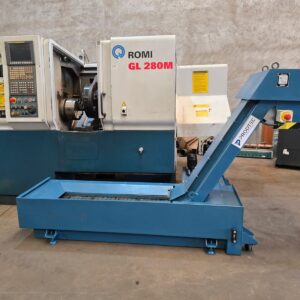 Torno CNC Romi GL 280M – Centro de Torneamento com Ferramenta Acionada