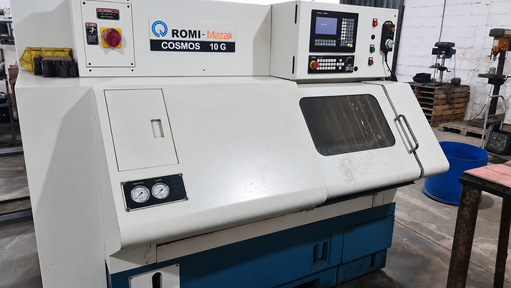Torno CNC Romi Cosmos 10G