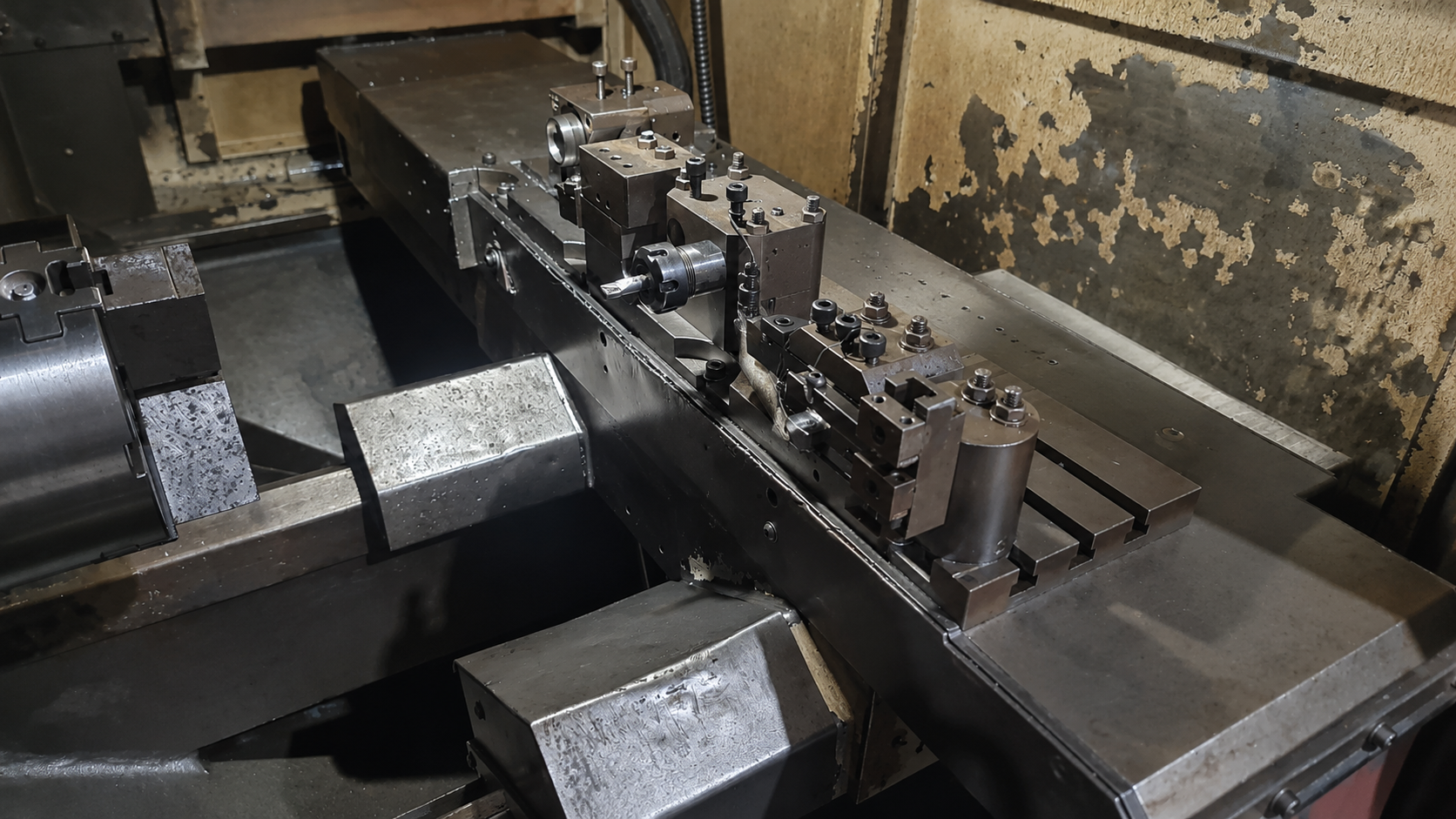 Torno CNC sistema Gang