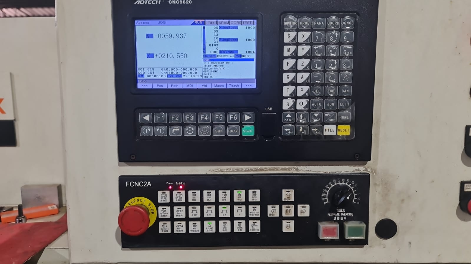 Torno CNC Adtech