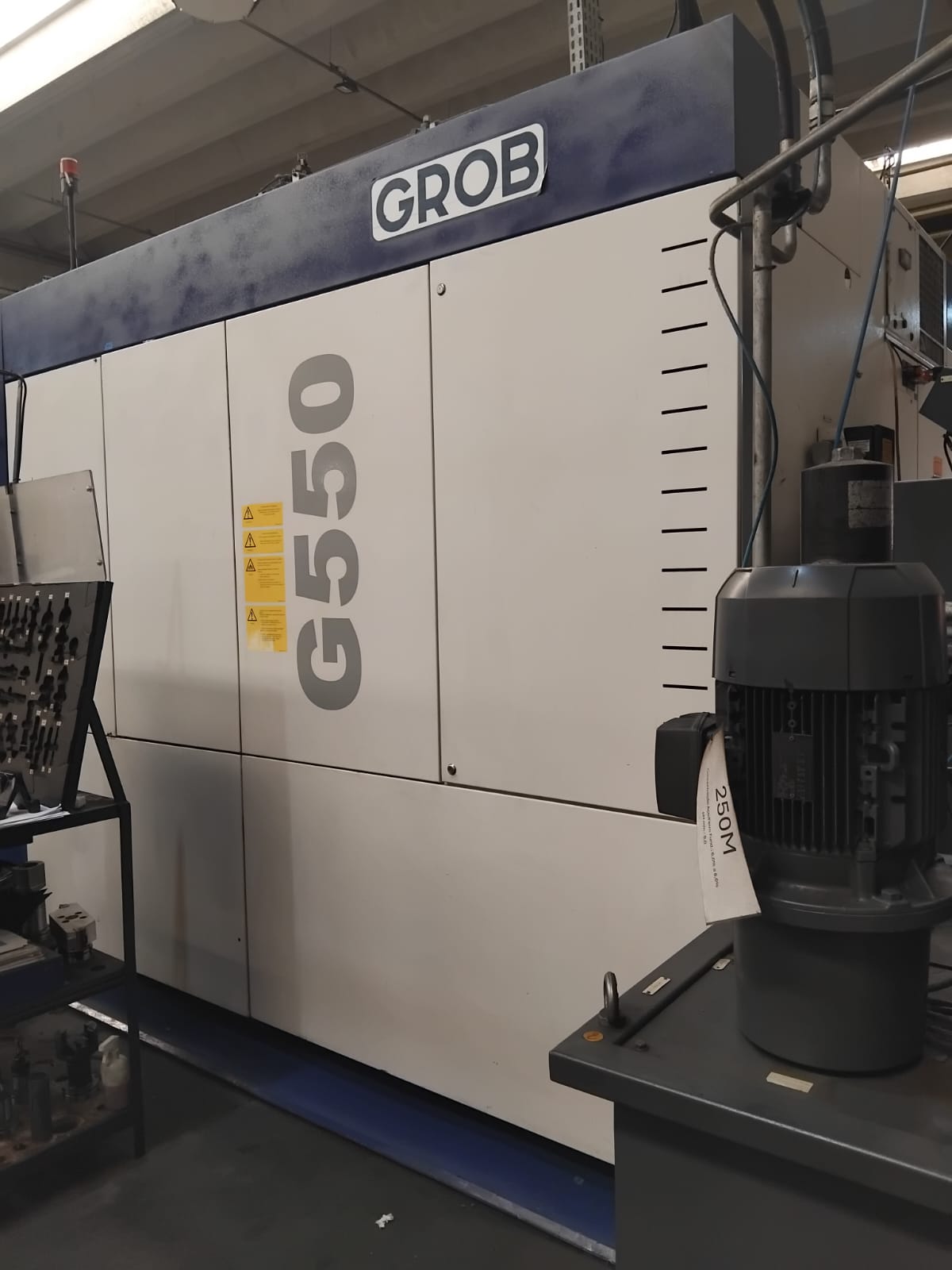 Centro de Usinagem CNC Horizontal Grob G550 AB – 5 Eixos – Ano 2013 - Imagem 2