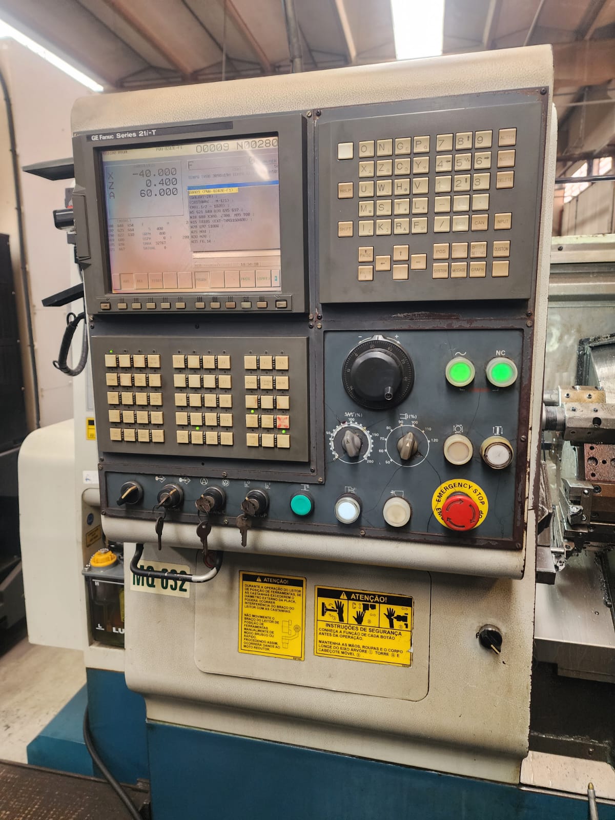 Torno CNC Fanuc 21i-T