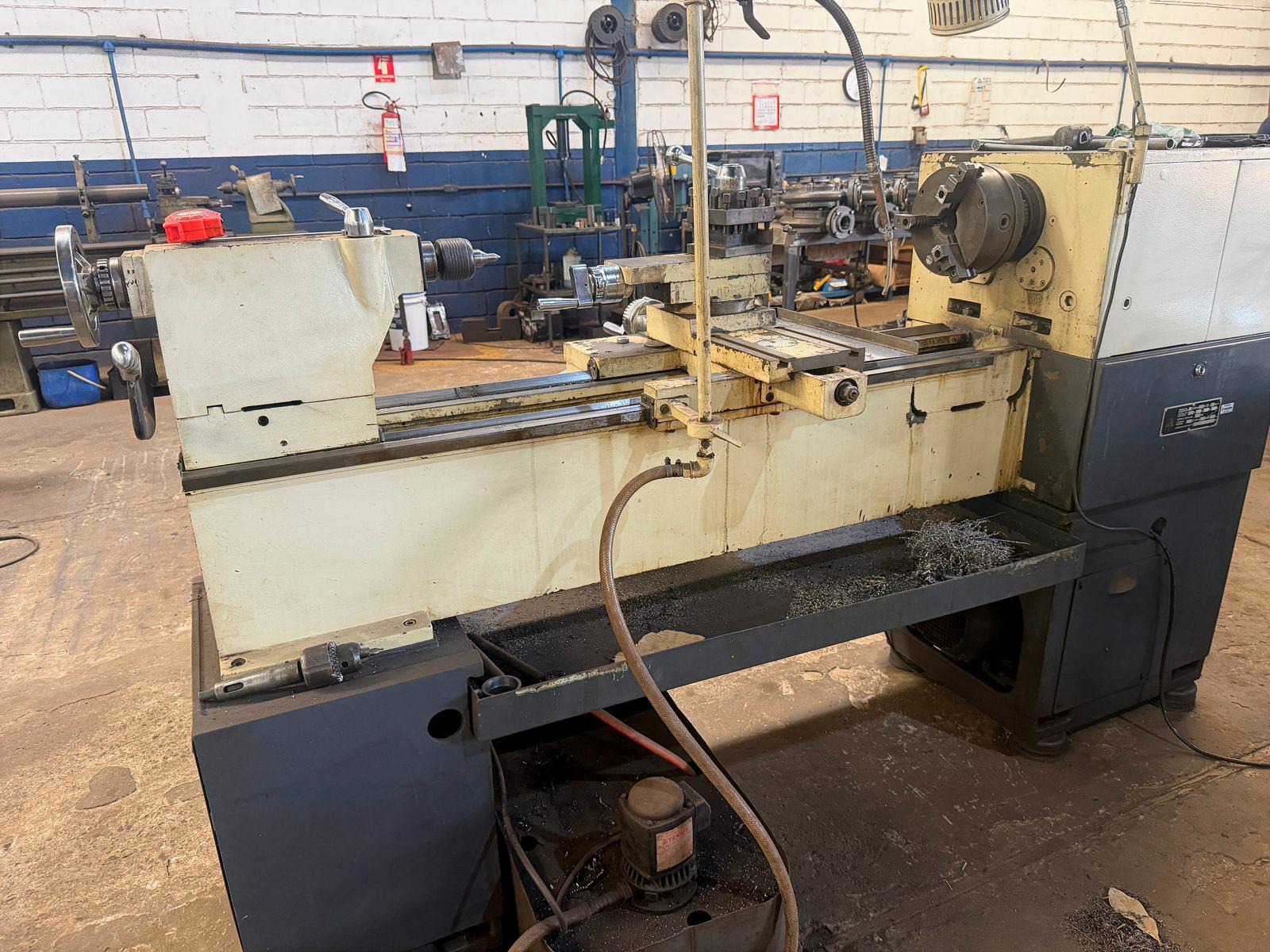 Torno Mecânico Nardini ND-250 BE 500 x 800 mm Placa 200 mm - Imagem 3