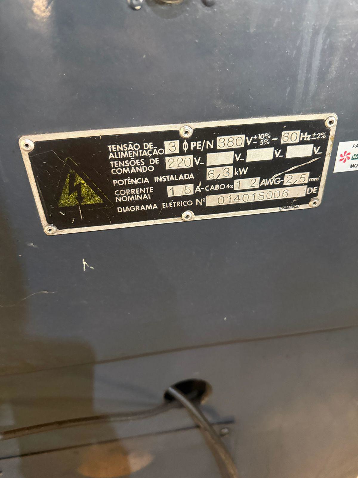 Torno Mecânico Nardini ND-250 BE 500 x 800 mm Placa 200 mm - Imagem 4