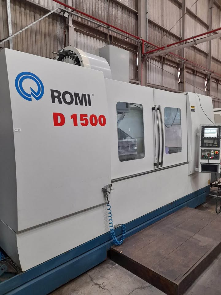 centro de usinagem romi d 1500