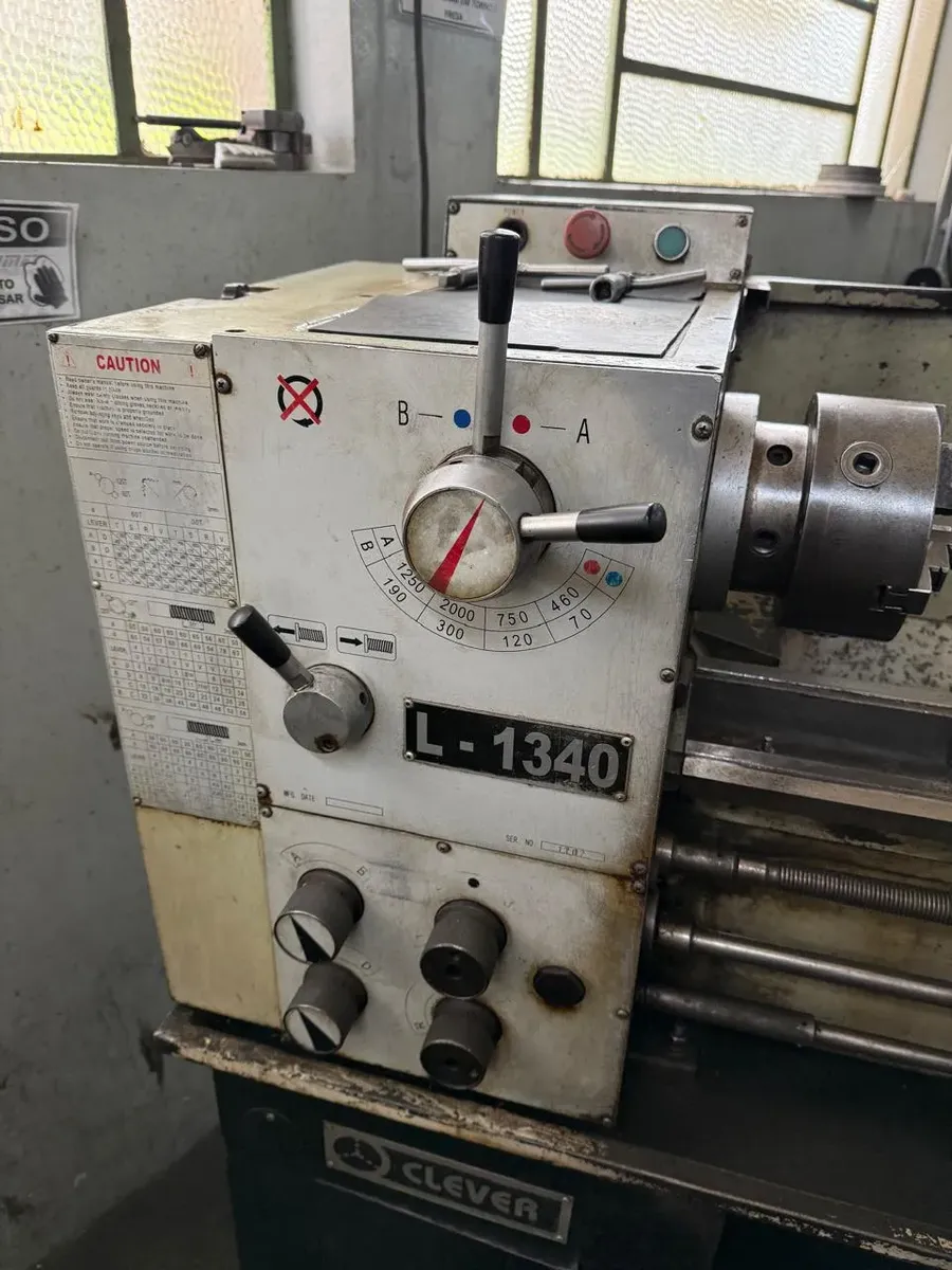 Torno Mecânico Clever L1340 330 x 1000 mm - Imagem 6