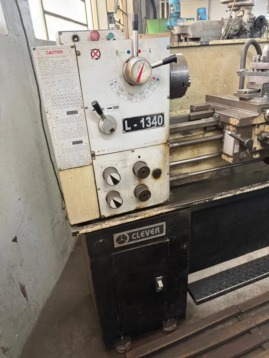 torno mecânico clever l1340