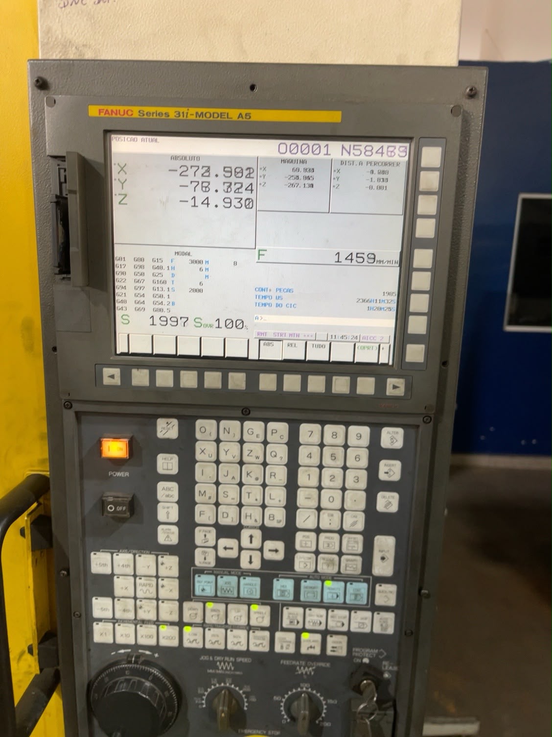 Centro de Usinagem Vertical FANUC Robodrill α-T14iFL BT30 10000 RPM 12 Ferramentas - Imagem 2
