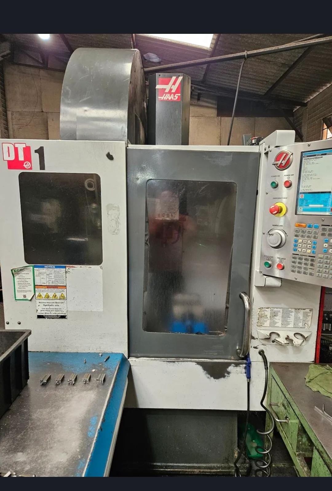 centro de usinagem haas dt1
