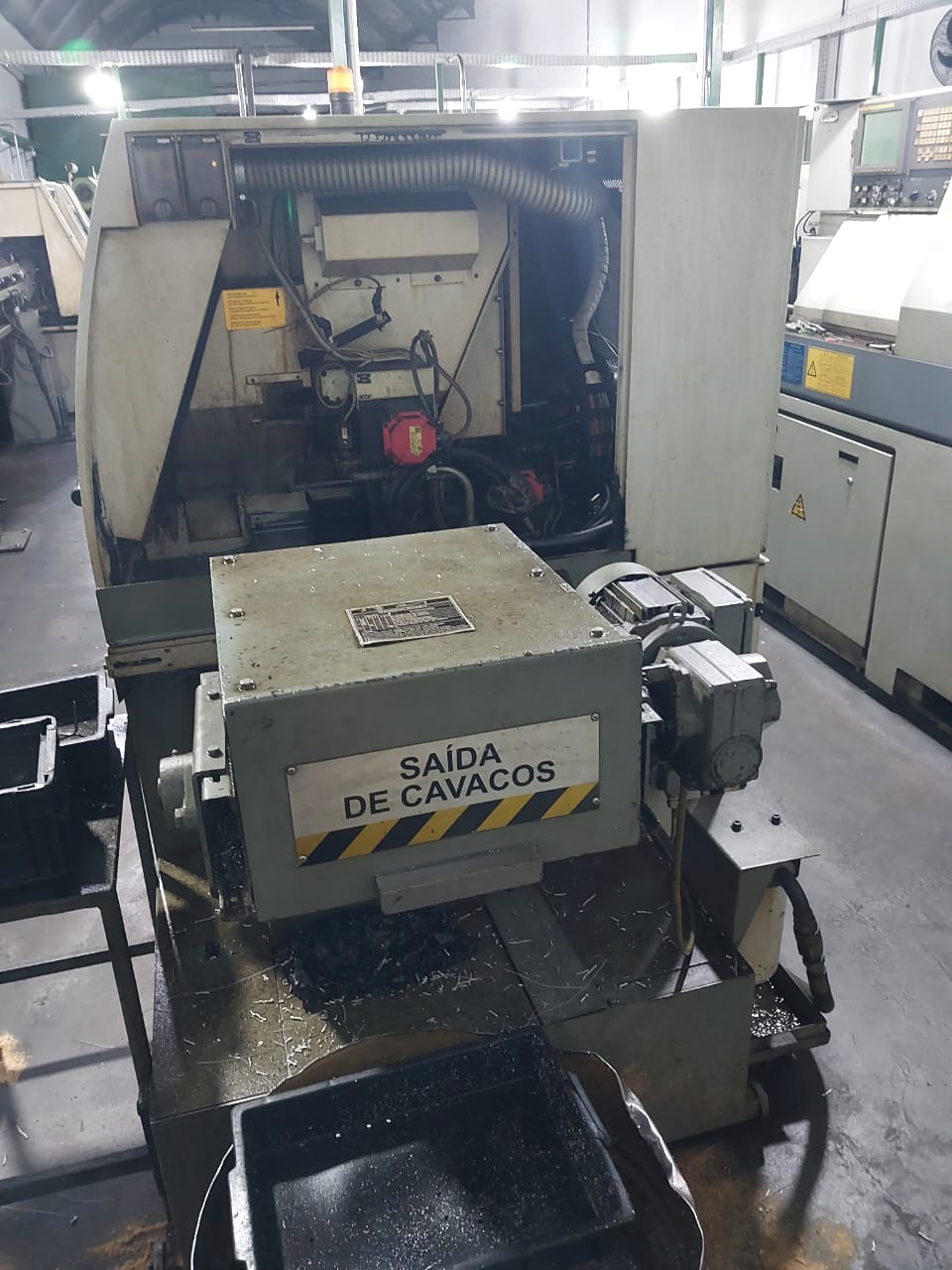 Torno CNC Ergomat Traub TBC 42 com Alimentador Iemca e Ferramenta Acionada – Centro de Torneamento - Imagem 6