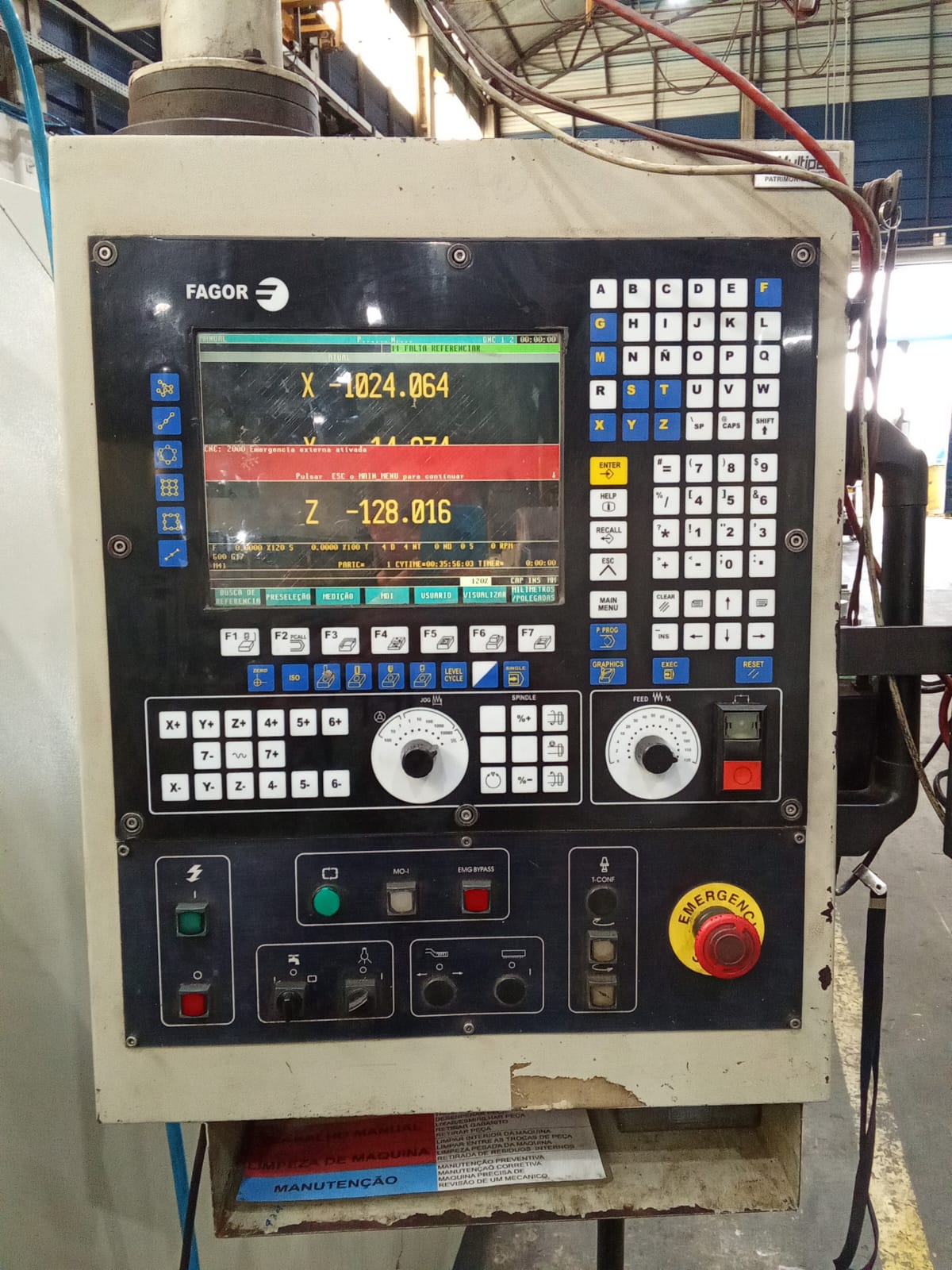 Centro de Usinagem CNC Travis M2000 Fagor – 2000 x 870 x 710 mm - Imagem 5